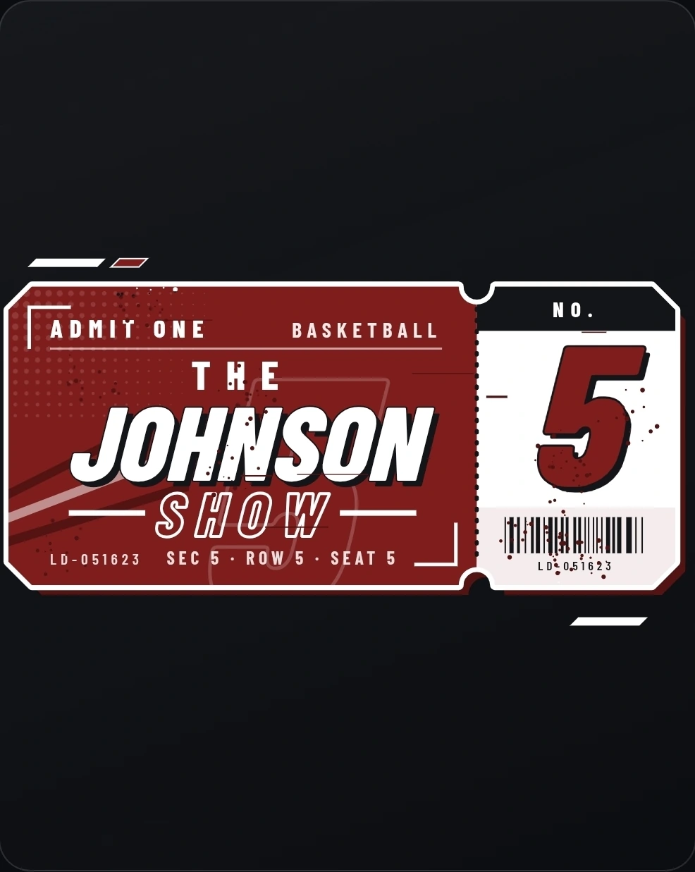 06 Ticket — Katelyn showcase artwork